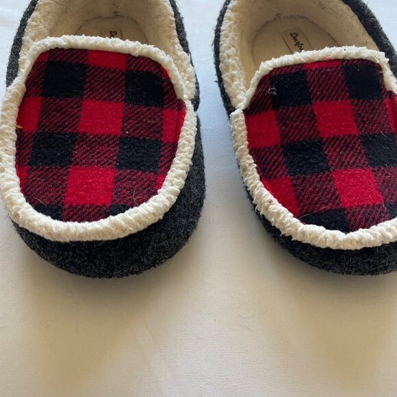 Dearfoams Buffalo Plaid Slippers size 13 - Picture 3 of 6